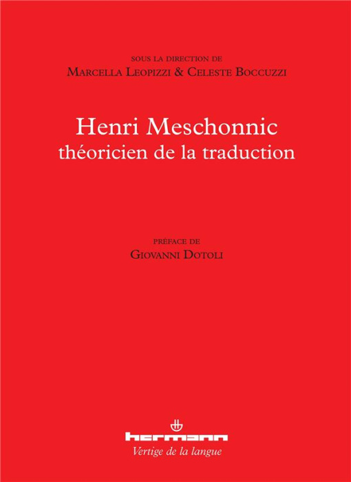Emprunter Henri Meschonnic, théoricien de la traduction livre
