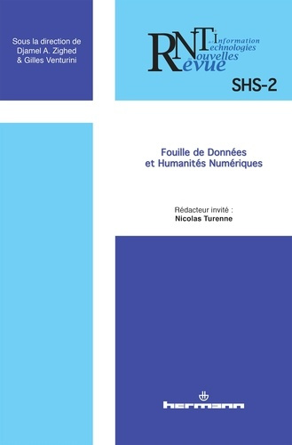 Emprunter Revue des Nouvelles Technologies de l'Information SHS-2 : Fouille de données et humanités numériques livre