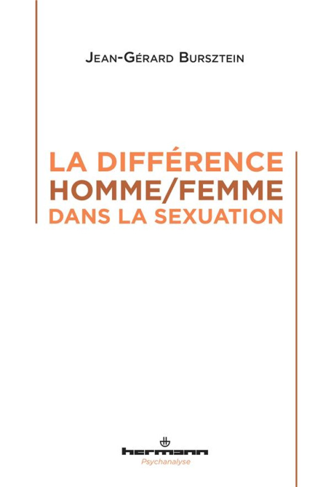 Emprunter La différence homme/femme dans la sexuation livre