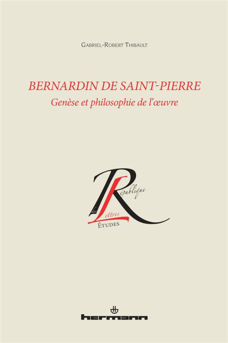 Emprunter Bernardin de Saint-Pierre. Genèse et philosophie de l'oeuvre livre