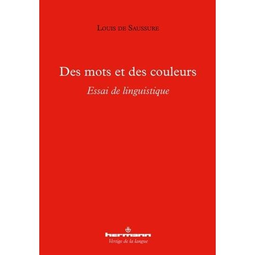Emprunter Des mots et des couleurs. Essai de linguistique livre