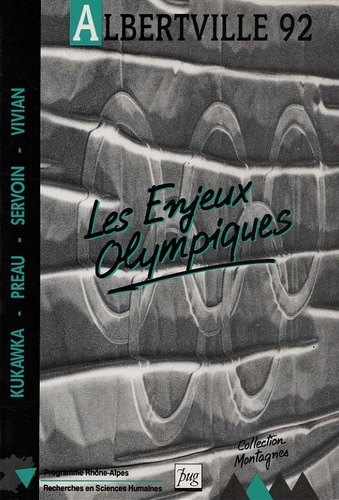 Emprunter ALBERTVILLE 92/ LES ENJEUX OLYMPIQUES livre