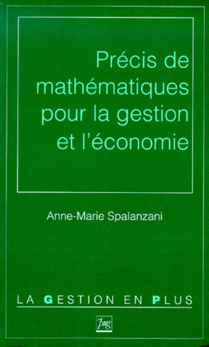 Emprunter PRECIS DE MATHEMATIQUES POUR LA GESTION ET L ECONOMIE livre