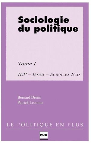 Emprunter SOCIOLOGIE DU POLITIQUE T1 livre