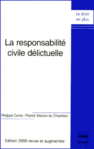Emprunter RESPONSABILITE CIVILE DELICTUELLE livre