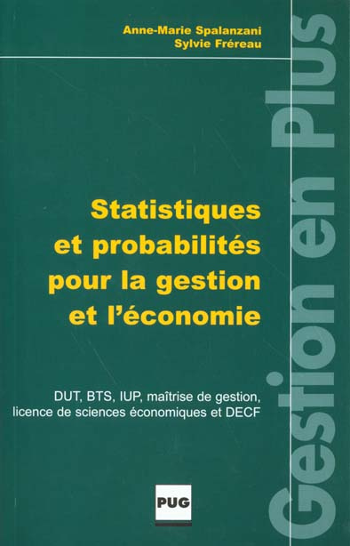Emprunter STATISTIQUES POUR LA GESTION ET L'ECONOMIE livre