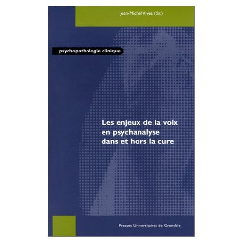 Emprunter ENJEUX DE LA VOIX EN PSYCHANALYSE DANS ET HORS LA CURE livre