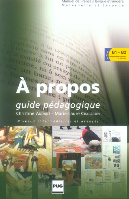 Emprunter A PROPOS DE T1 - GUIDE PEDAGOGIQUE livre