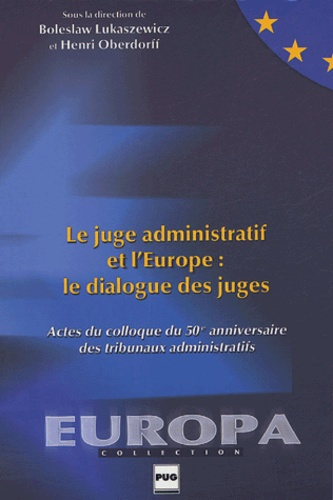 Emprunter JUGE ADMINISTRATIF ET L'EUROPE livre