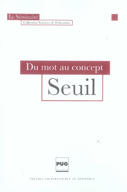 Emprunter SEUIL livre