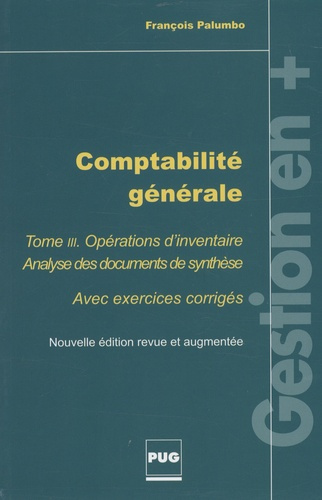 Emprunter COMPTABILITE GENERALE - TOME 3 OPERATIONS D'INVENTAIRE livre