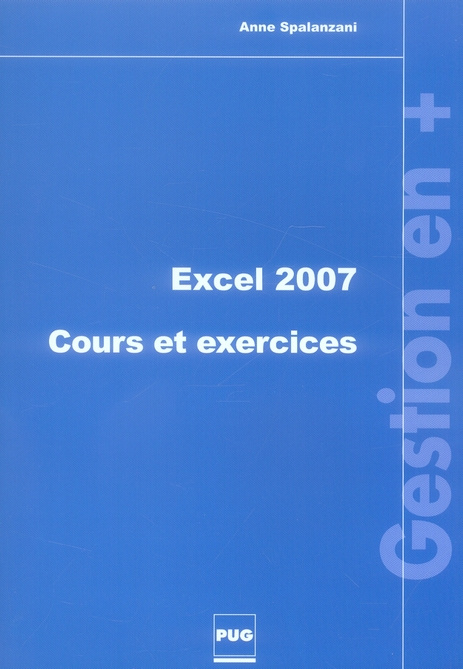Emprunter EXCEL 2007 - COURS ET EXERCICES livre