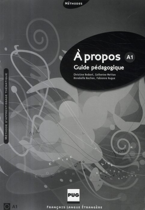Emprunter A PROPOS A1 GUIDE PEDAGOGIQUE livre