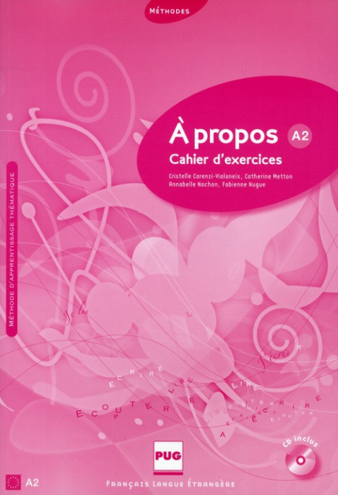 Emprunter A PROPOS A2 CAHIER D'EXERCICES + CD AUDIO livre