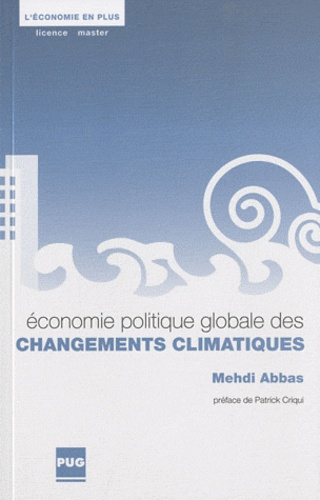 Emprunter ECONOMIE POLITIQUE GLOBALE DES CHANGEMENTS CLIMATIQUES livre