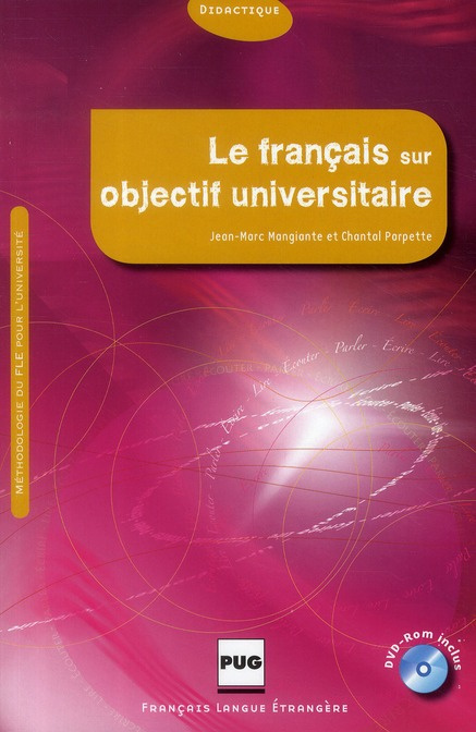 Emprunter FRANCAIS SUR OBJECTIF UNIVERSITAIRE (LE) - LIVRE DVD ROM livre