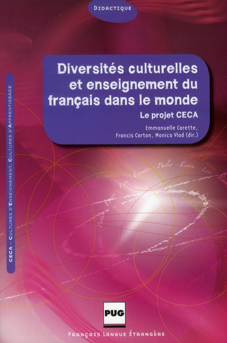 Emprunter DIVERSITES CULTURELLES & ENSEIGNEMENT DU FRANCAIS livre