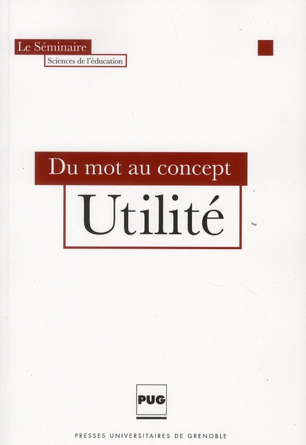 Emprunter DU MOT AU CONCEPT - UTILITE livre