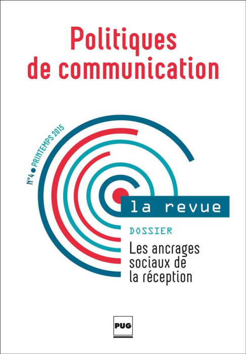 Emprunter POLITIQUES DE COMMUNICATION -4 - ANCRAGES SOCIAUX livre