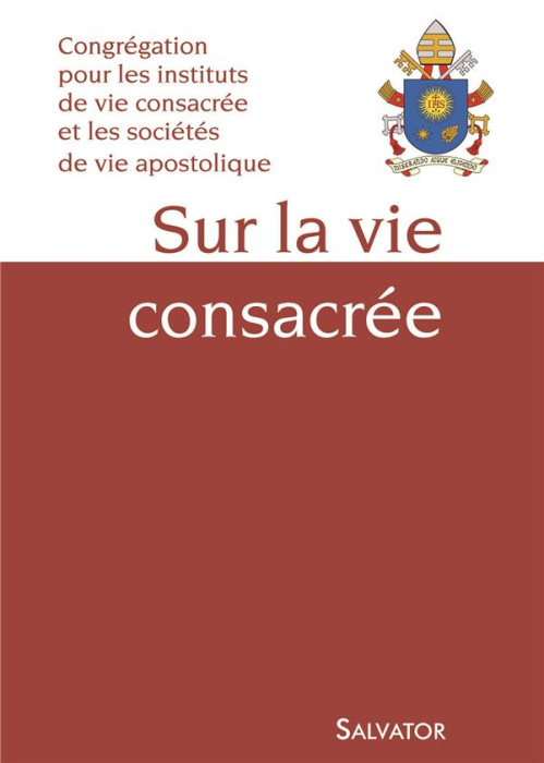 Emprunter SUR LA VIE CONSACREE livre