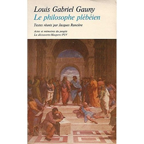 Emprunter Le philosophe plébéien livre