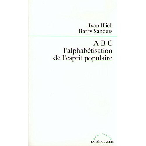 Emprunter ABC, L'ALPHABETISATION DE L'ESPRITPOPULAIRE livre