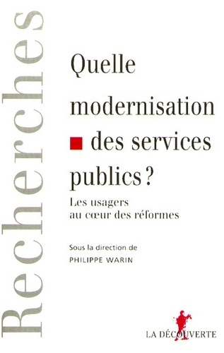Emprunter Quelle modernisation des services publics ? livre