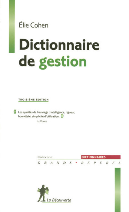 Emprunter Dictionnaire de gestion. 3ème édition livre