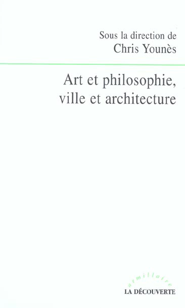 Emprunter Art et philosophie, ville et architecture livre