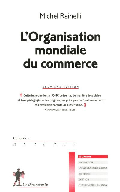 Emprunter L'Organisation mondiale du commerce. 9e édition livre