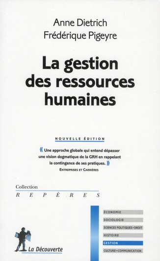 Emprunter La gestion des ressources humaines livre