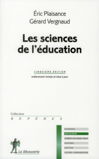 Emprunter Les sciences de l'éducation. 5e édition livre