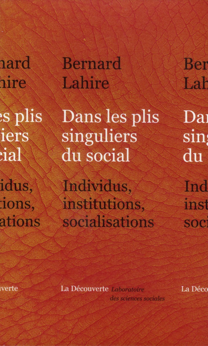 Emprunter Dans les plis singuliers du social. Individus, institutions, socialisations livre