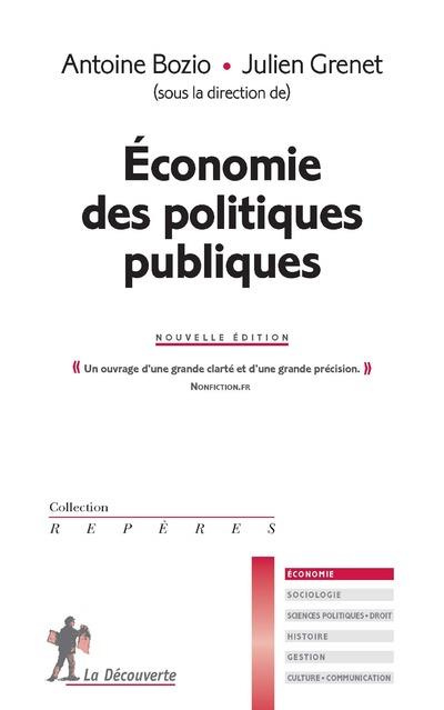Emprunter Economie des politiques publiques livre
