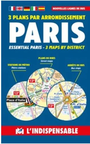 Emprunter PARIS TRANSPORT 3 PLANS PAR ARRONDISSEMENT - NOUVELLES LIGNES DE BUS livre