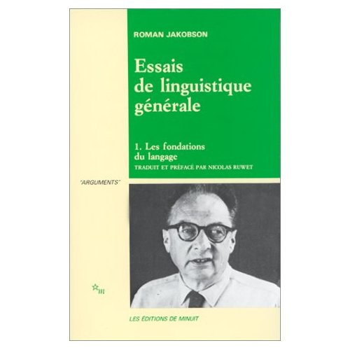 Emprunter ESSAIS DE LINGUISTIQUE GENERALE. Tome 1, Les fondations du langage livre