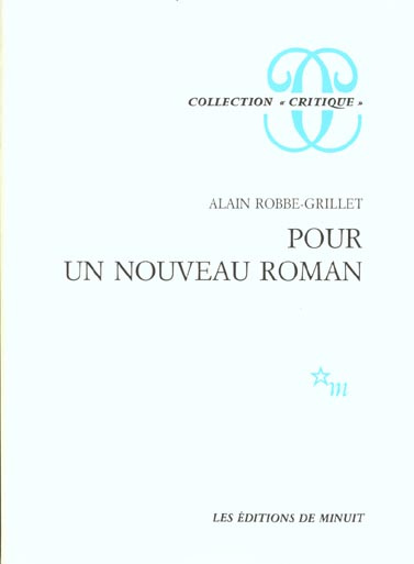 Emprunter POUR UN NOUVEAU ROMAN livre