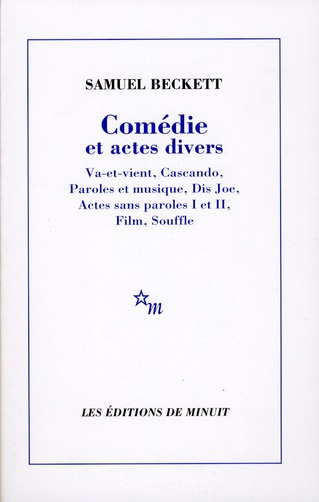Emprunter Comédie et actes divers livre