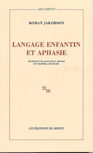 Emprunter Langage enfantin et aphasie livre