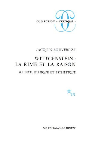 Emprunter Wittgenstein, la rime et la raison. Science, éthique et esthétique livre