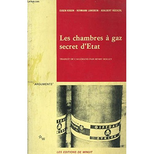 Emprunter Les chambres à gaz. Secret d'Etat livre