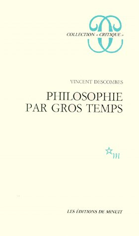 Emprunter Philosophie par gros temps livre