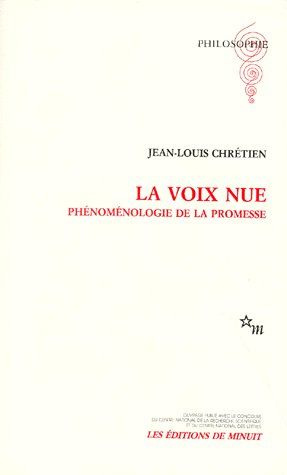 Emprunter LA VOIX NUE. Phénoménologie de la promesse. livre