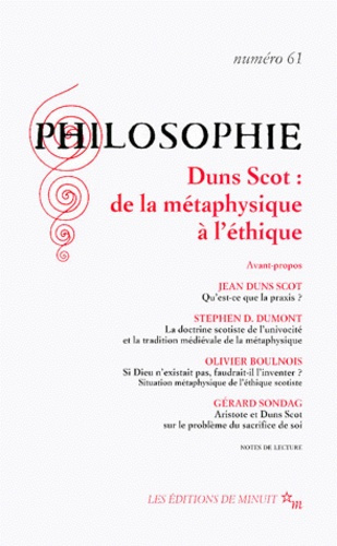 Emprunter PHILOSOPHIE N° 61 MARS 1999 : DUNS SCOT livre