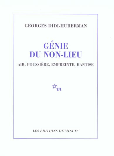 Emprunter Génie du non-lieu. Air, poussière, empreinte, hantise livre