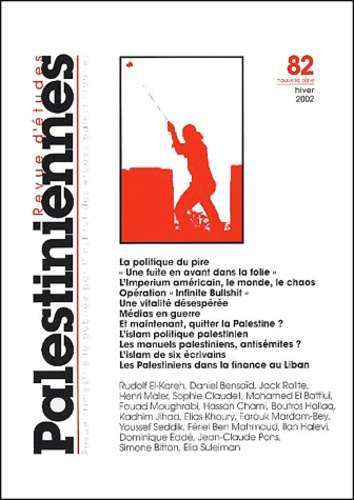 Emprunter Revue d'études palestiniennes N° 82 Hiver 2002 livre