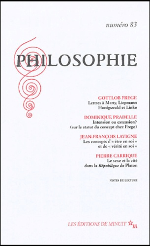 Emprunter Philosophie N° 83, Septembre 2004 livre