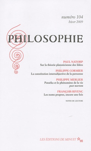 Emprunter Philosophie N° 104 livre