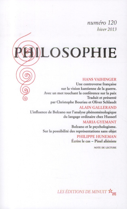 Emprunter Philosophie N° 120, hiver 2013 livre