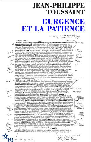 Emprunter L'urgence et la patience livre